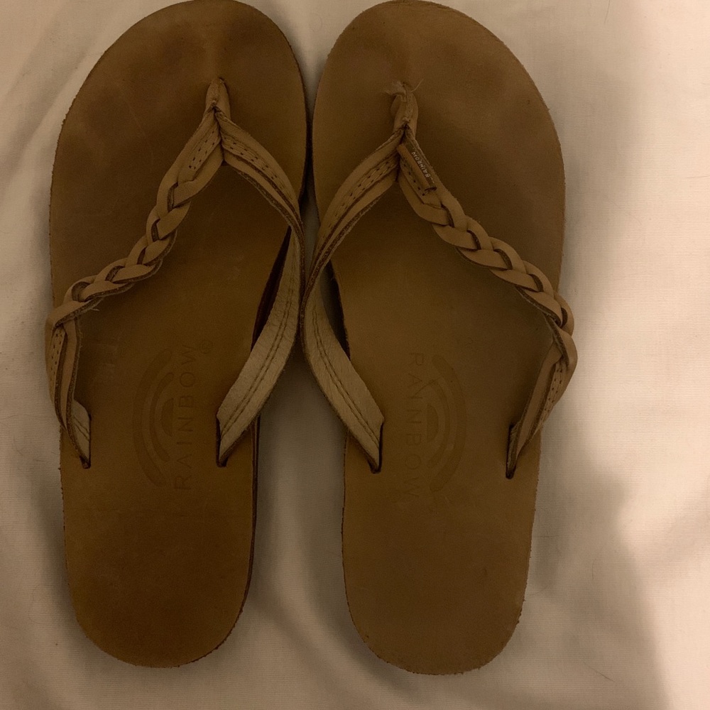 Rainbow Flip Flops (2 pairs)